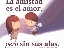 Amistad: Amor sin alas (pulsa para ver)