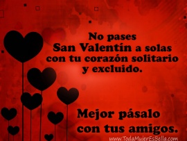 Cómo pasar San Valentín (pulsa para ver)