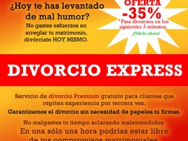 Divorcio express (pulsa para ver)