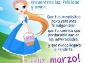 Feliz mes de marzo