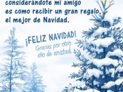 Feliz Navidad amigo