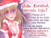 Feliz Navidad hija mía