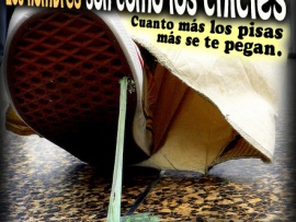 Hombres = chicles (pulsa para ver)