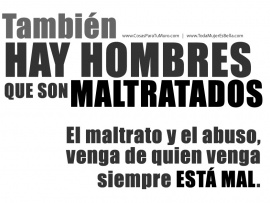 Hombres maltratados (pulsa para ver)