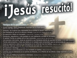 Jesús resucitó (pulsa para ver)