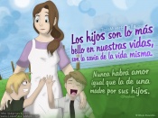 Los hijos son lo más bello