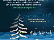 Navidad y tu amistad