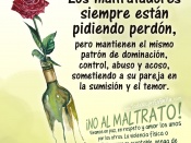 No al maltrato, NO