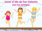 San Valentín con amigas