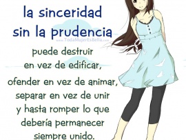 Sinceridad sin prudencia (pulsa para ver)