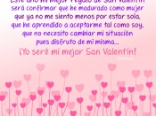 Yo, mi mejor San Valentín