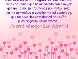 Yo, mi mejor San Valentín (pulsa para ver)