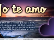 Yo te amo