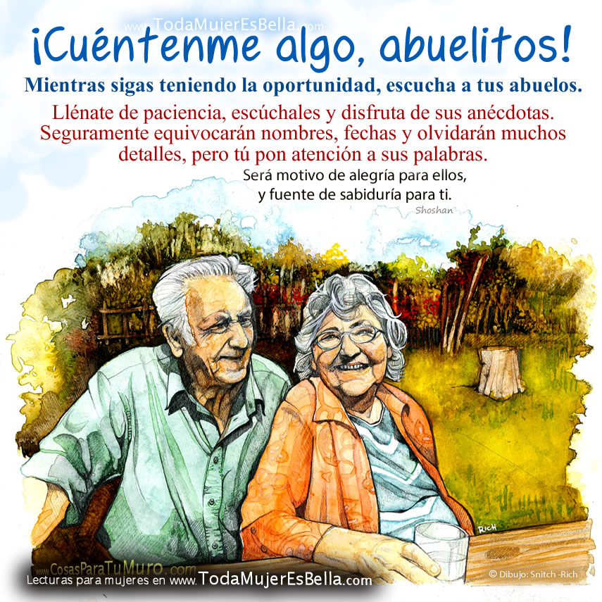 Abuelitos, les ecucho