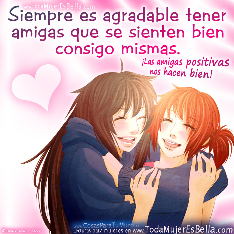 Amigas positivas