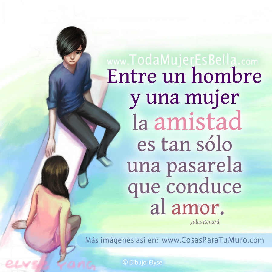 Amistad entre hombre y mujer