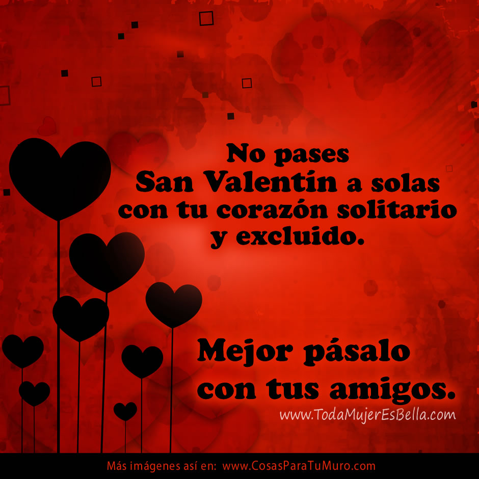 Cómo pasar San Valentín