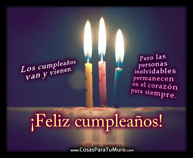 Feliz cumpleaños