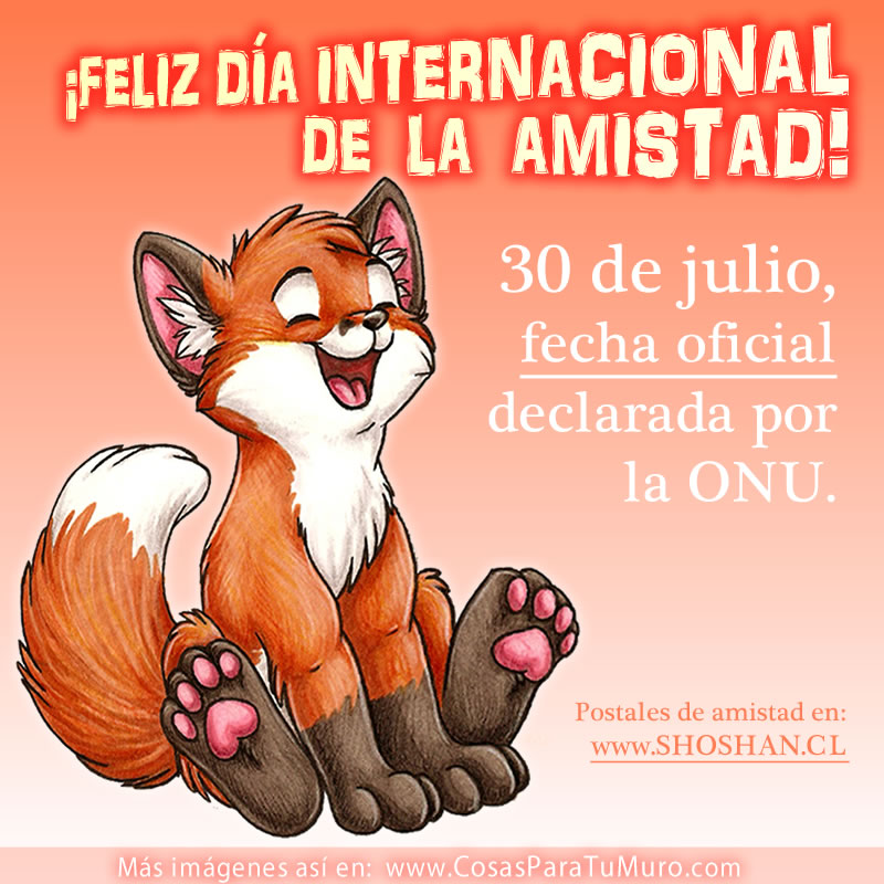 Feliz Día de la Amistad