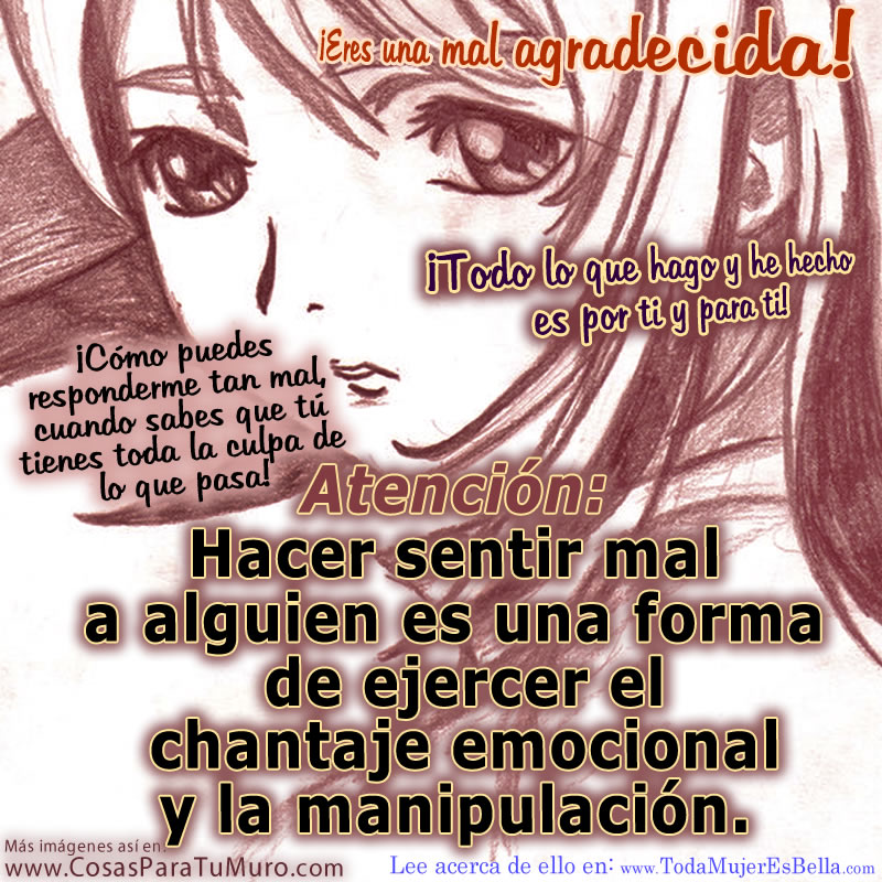 Hacer sentir mal