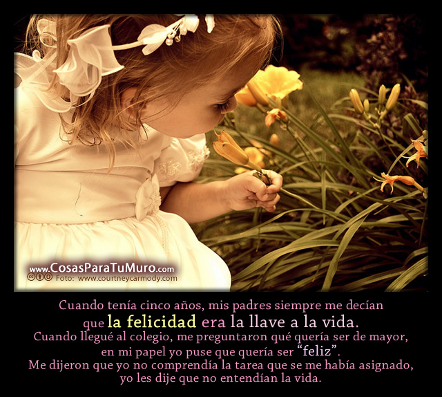 La felicidad