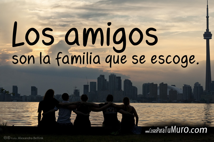 Los amigos son familia