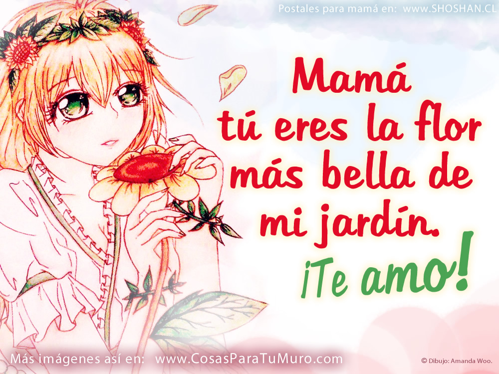 Mamá, bella flor