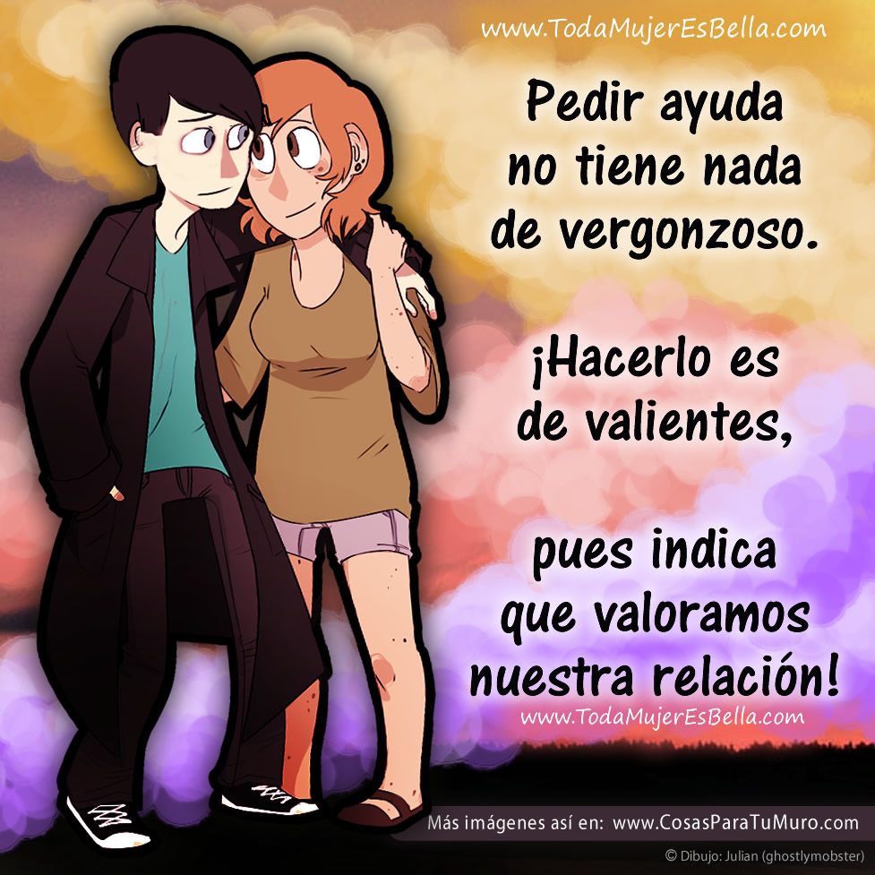 Pedir ayuda de pareja