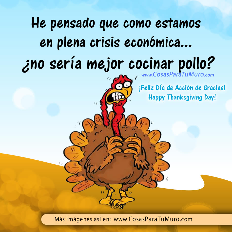 Pollo para Thanksgiving