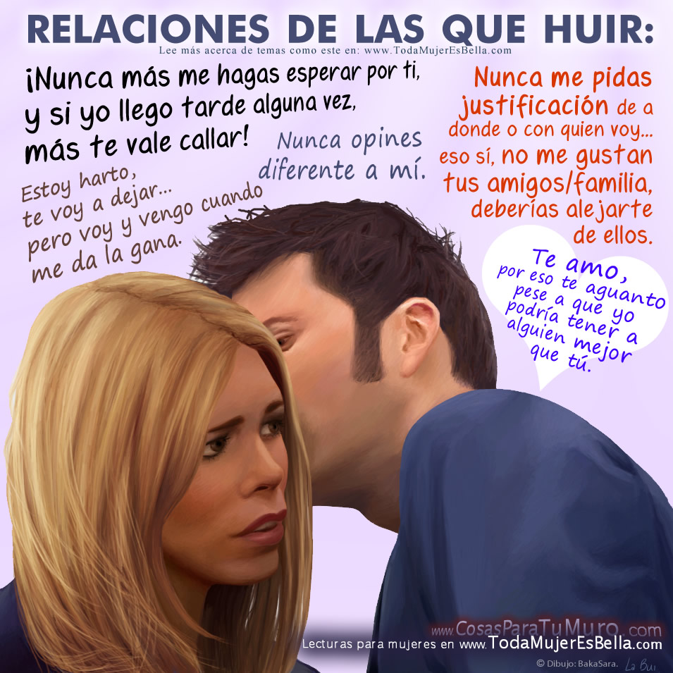 Relaciones de las que huir