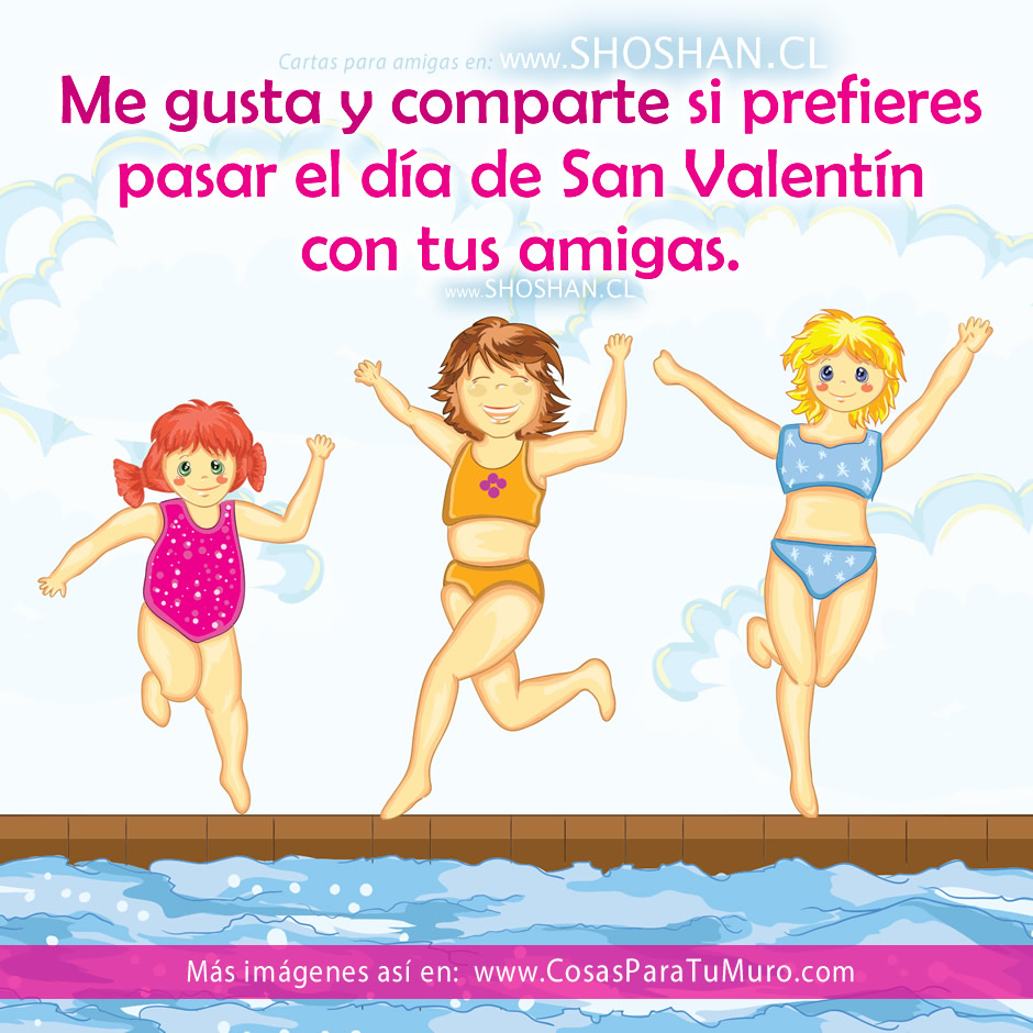 San Valentín con amigas