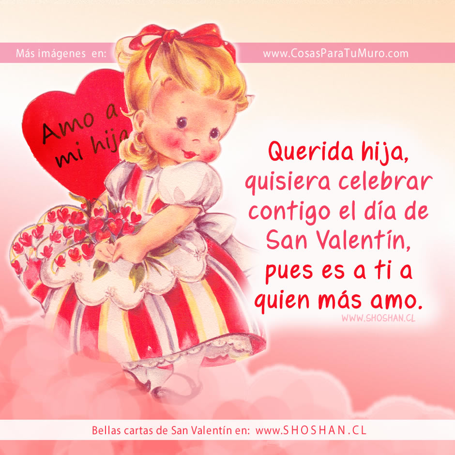 San Valentín con mi hija