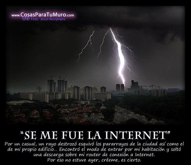 Se me fue la internet