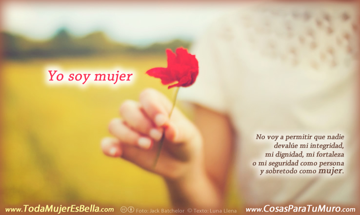 Yo soy mujer