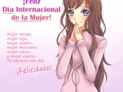 Feliz día a todas las mujeres