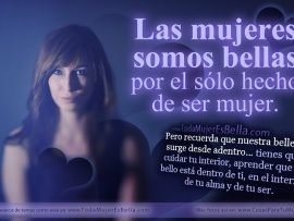 Las mujeres somos bellas (pulsa para ver)