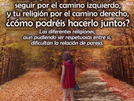 Pareja de diferente religión (pulsa para ver)