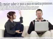 Poco a poco, mejor