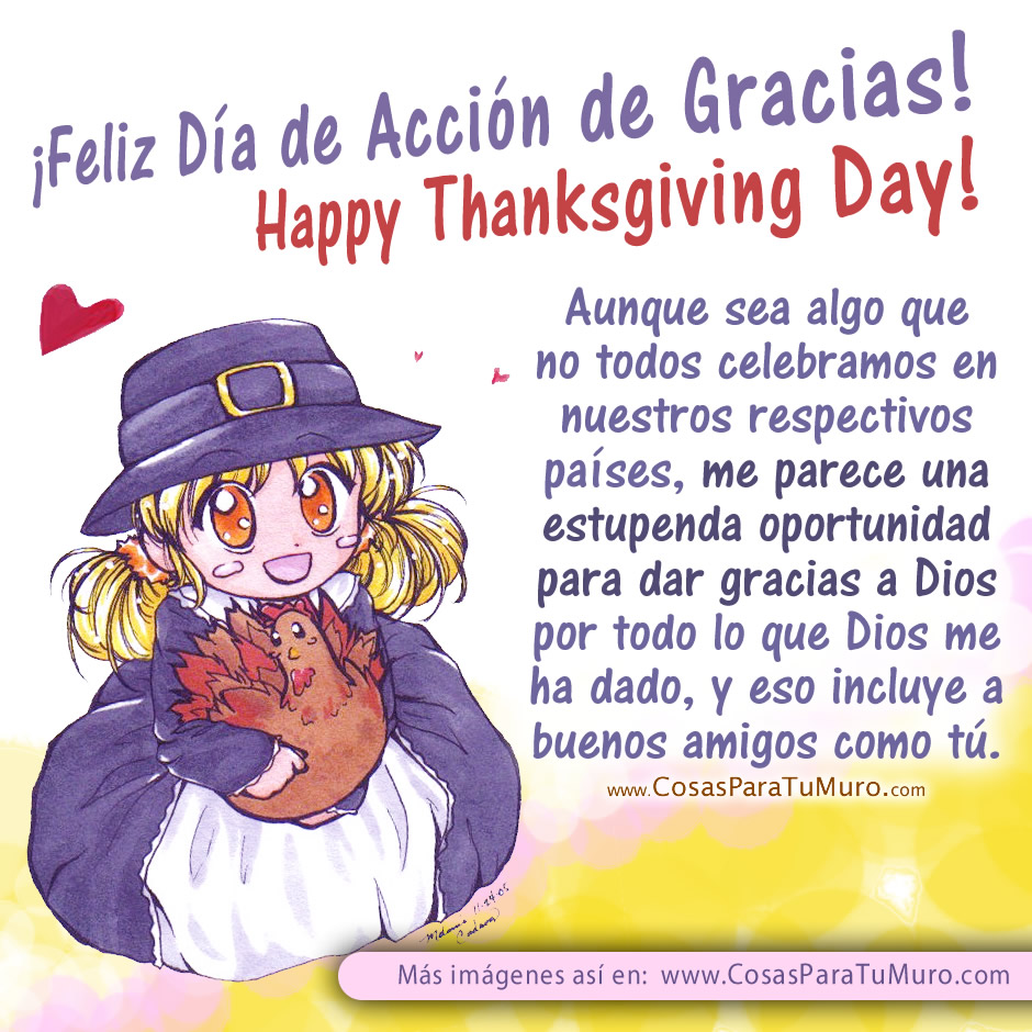 Feliz Día de Acción de Gracias