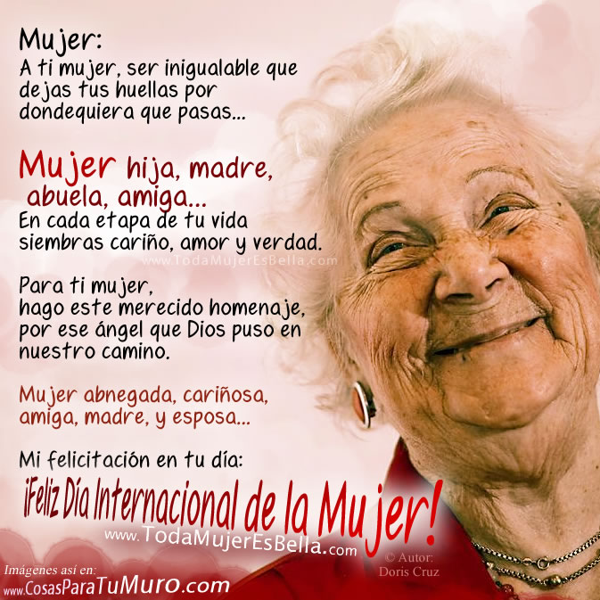 Feliz Día de la Mujer